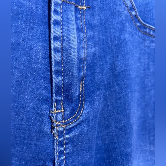 Deep blue two-toned South African Brand women's High rise Skinny jean US size 6 - Picture 3 of 4
